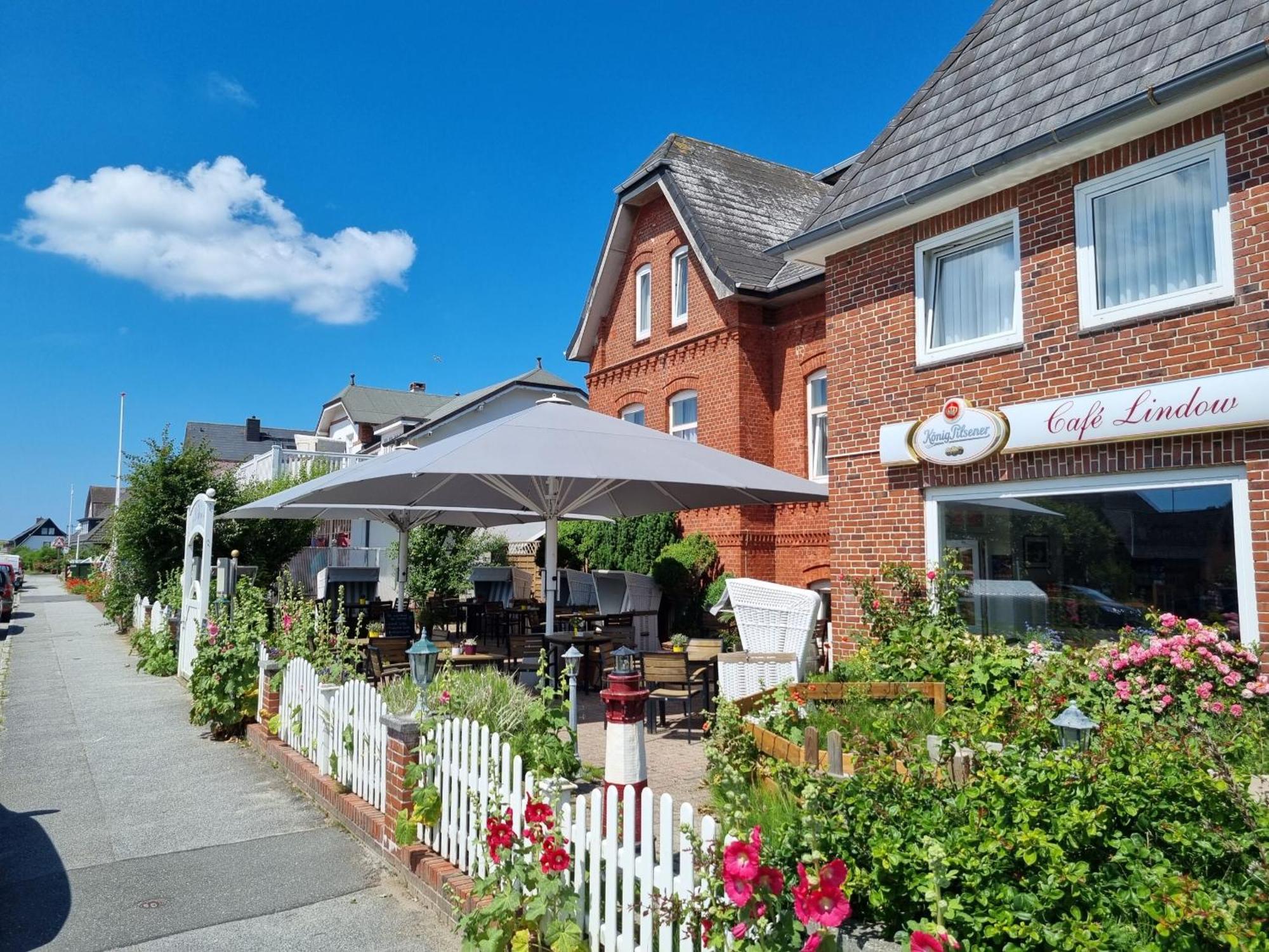 Hotel-Cafe-Lindow Wenningstedt-Braderup Luaran gambar